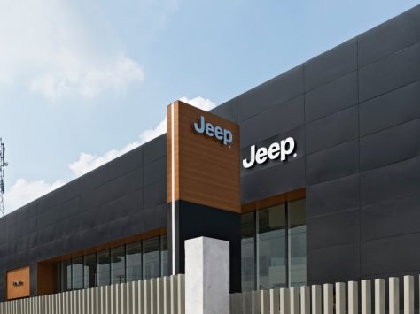 Jeep Showroom - Aludecor Jeep Showroom